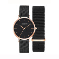 Luxury Gold Dial Quartz Women Watches Ultra-thin Lady Waterproof Watch Clock Mesh Steel Strap Woman Wristwatches